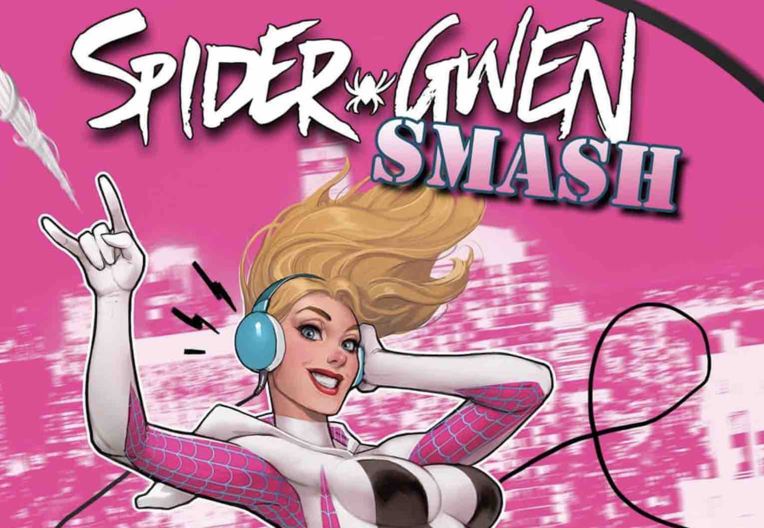 Spider-Gwen Rocks On in New "Spider-Gwen: Smash" Series